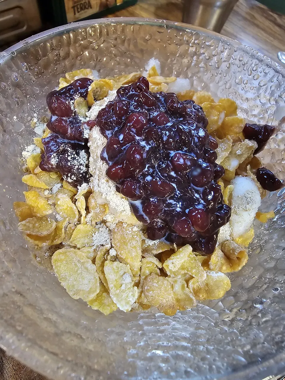 Red bean shaved ice served free after the meal