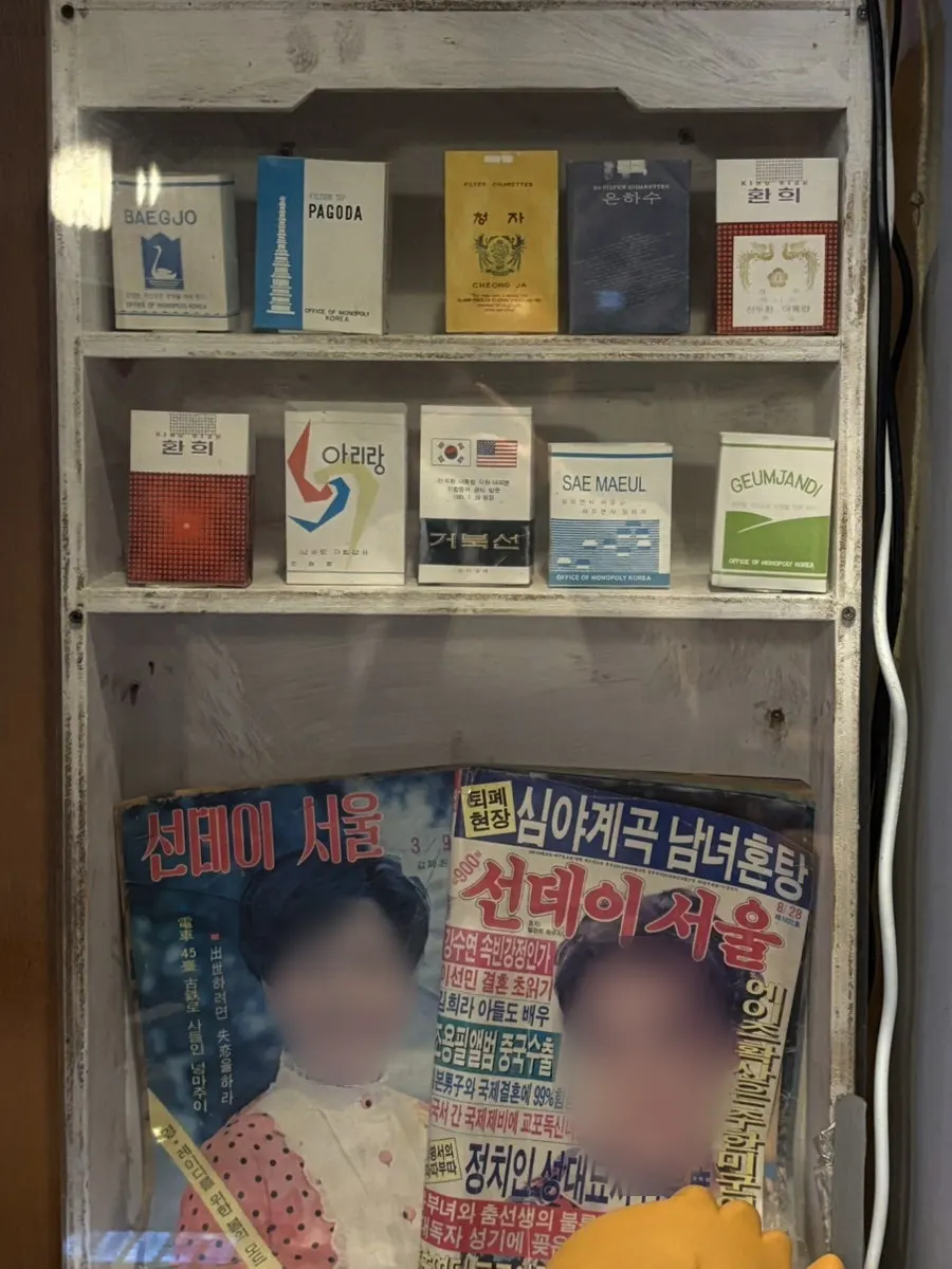테이블 간격이 여유로운 마포목장 실내