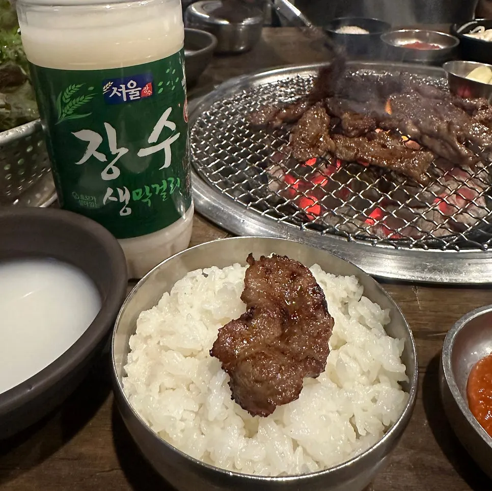 Beef rib grilled to a golden brown