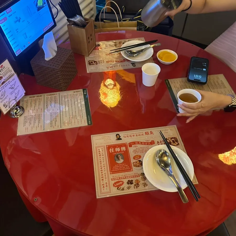 A varied selection of Chinese dishes
