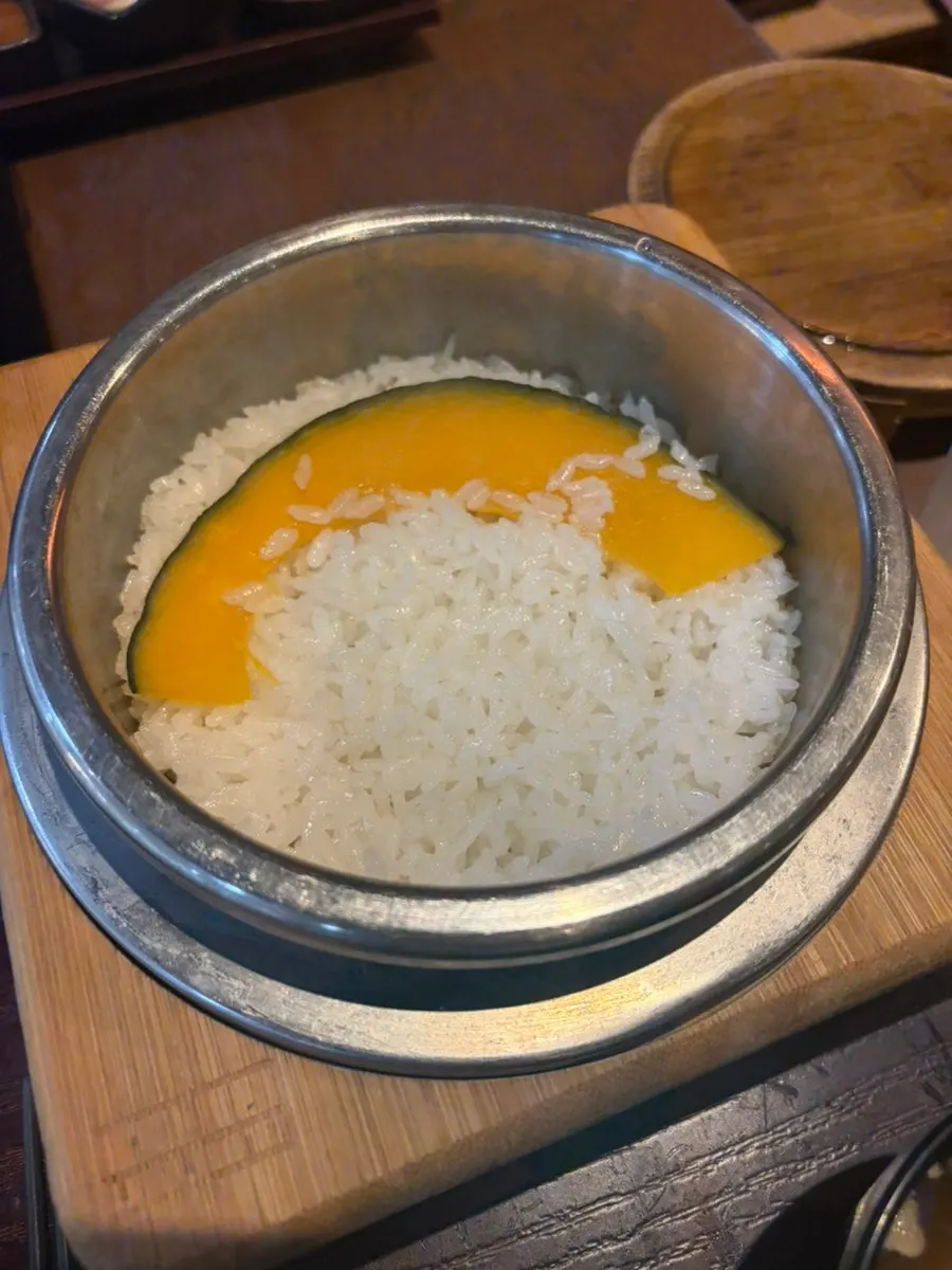 Gyukatsu with myeongi wasabi