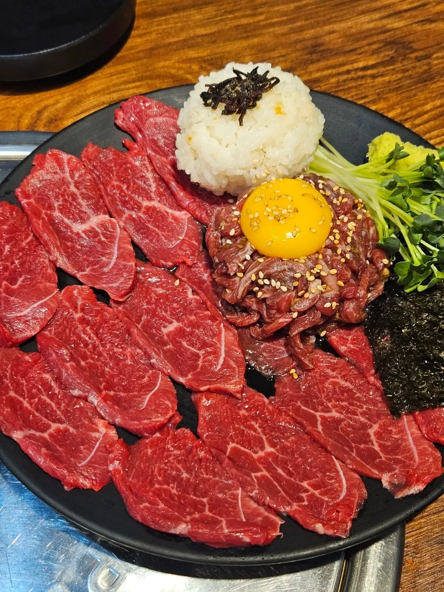 우시장회관 깍두기와 김치