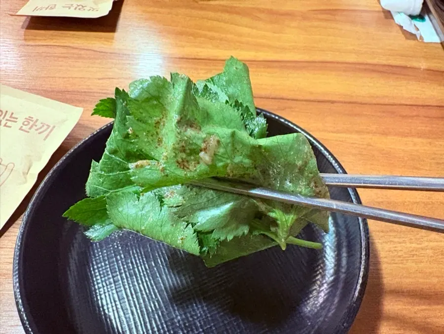 Sweet and tangy mulhoe served as a basic side
