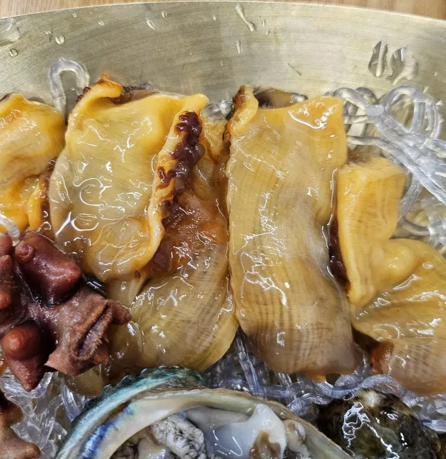 Plate of grilled gizzard shad