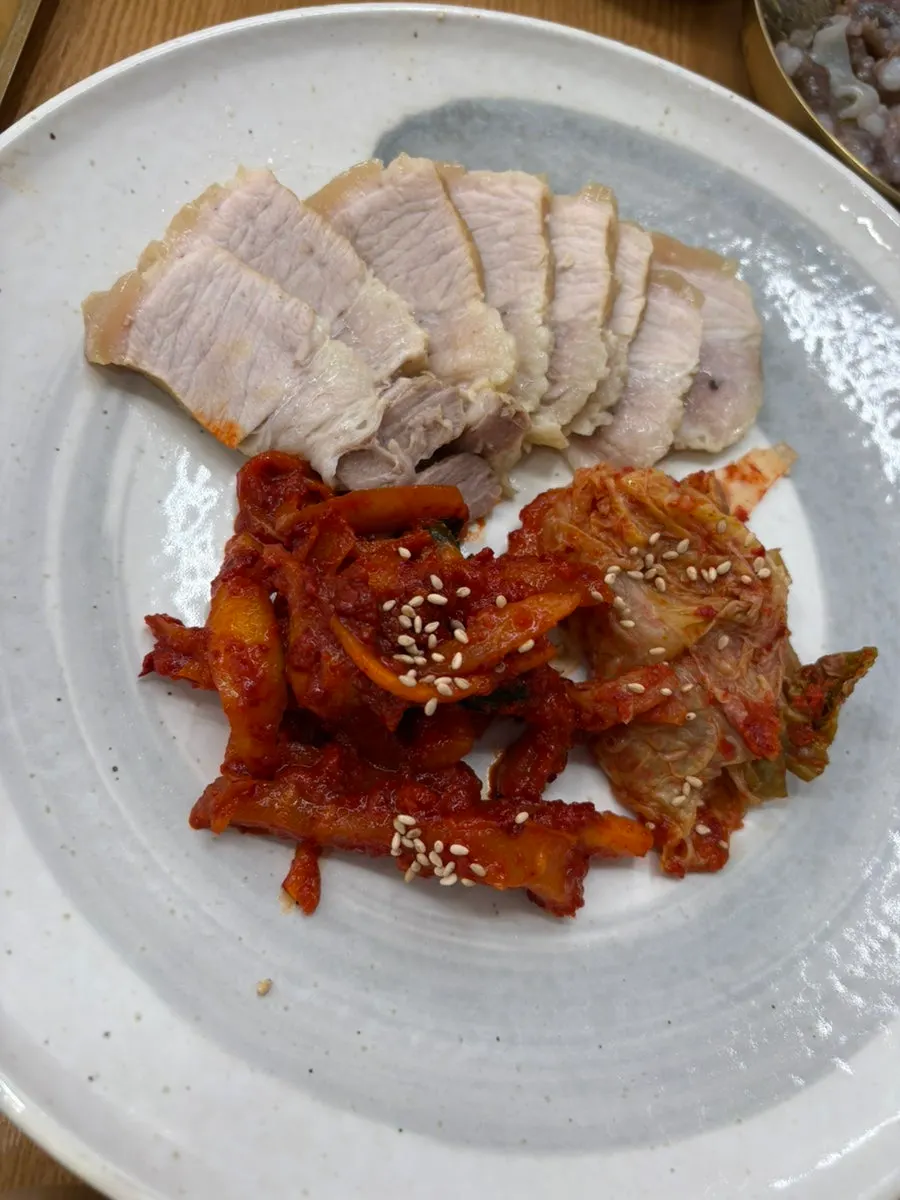 Thinly sliced, nutty raw gizzard shad