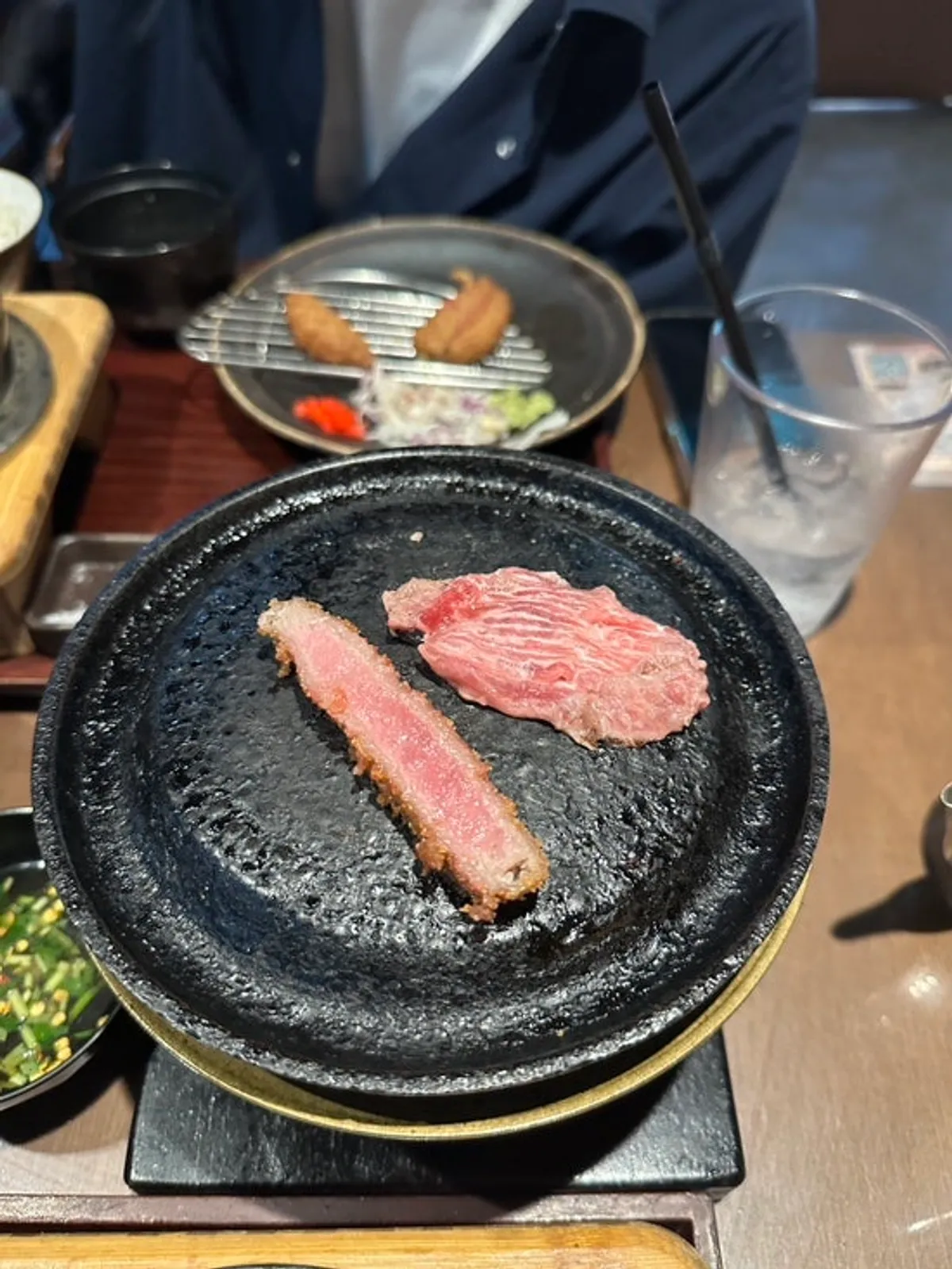 Onsen tamago and house-made side dishes