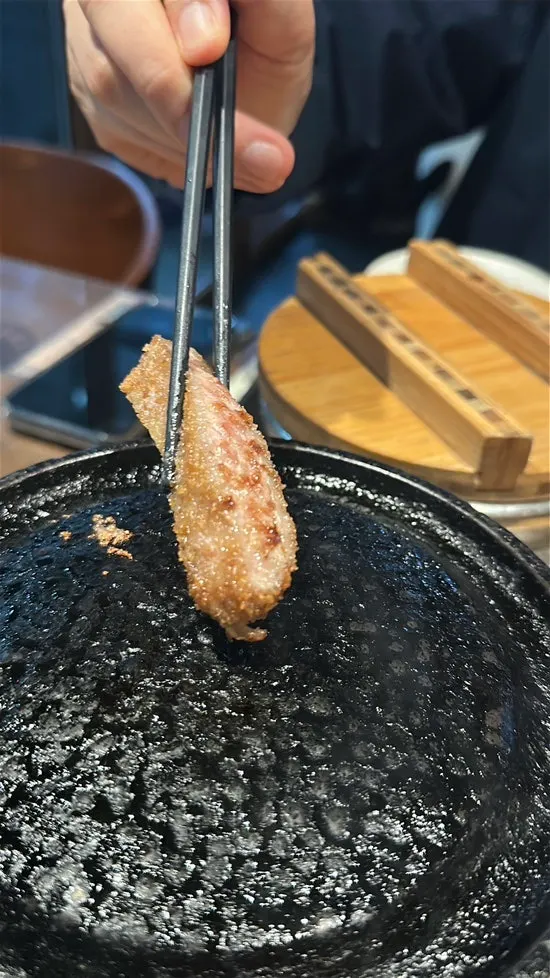 20-hour-aged strip loin gyukatsu
