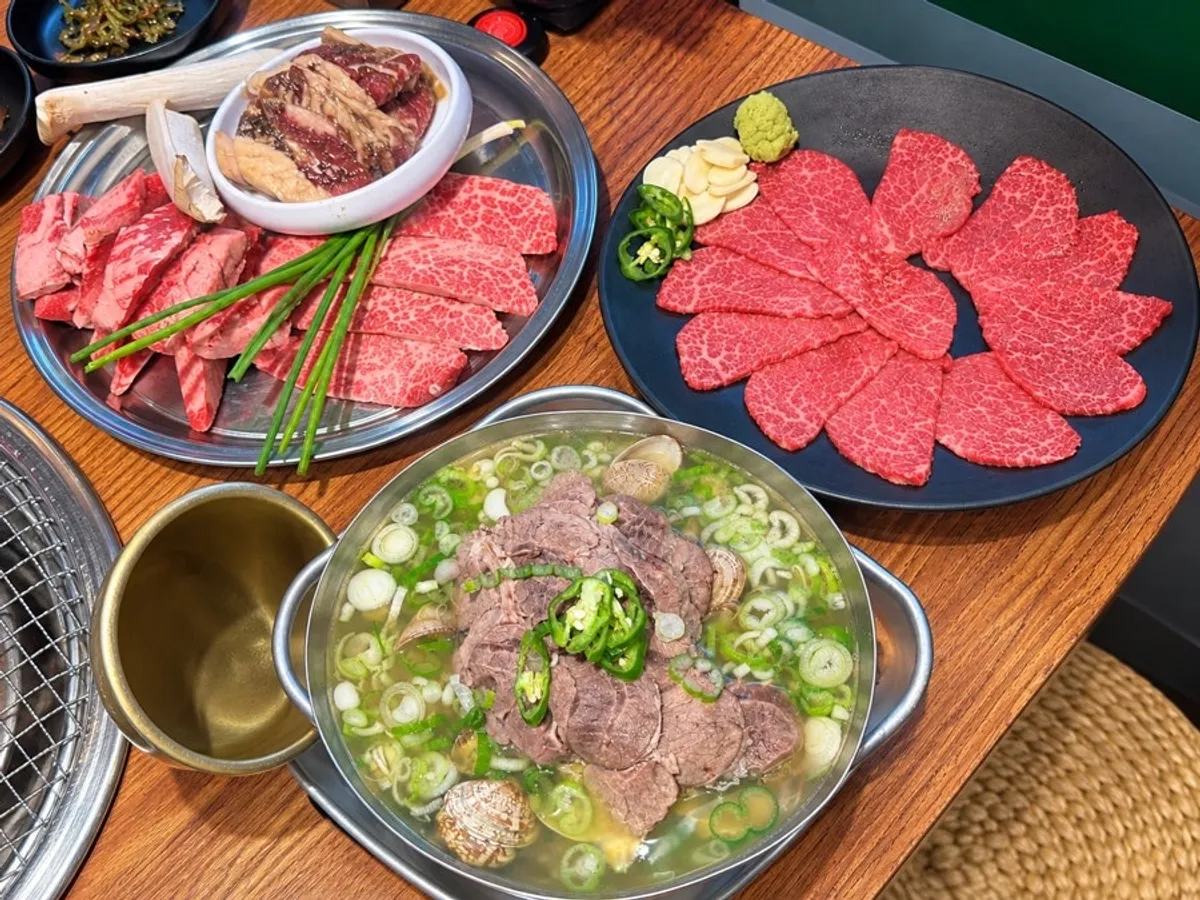 우시장회관 소고기 한 상 대표 사진