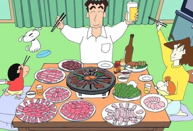 우시장회관 소고기 풀코스 마무리 상차림