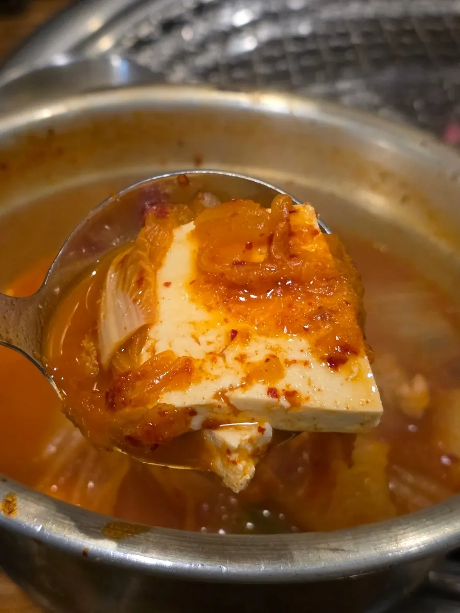 1.2 kg of clean-tasting beef rib meat at Mapo Mokjang near Mapo Station