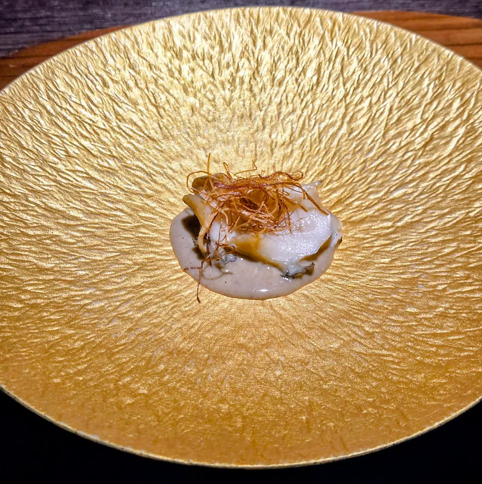 Close-up of the appetizer plate