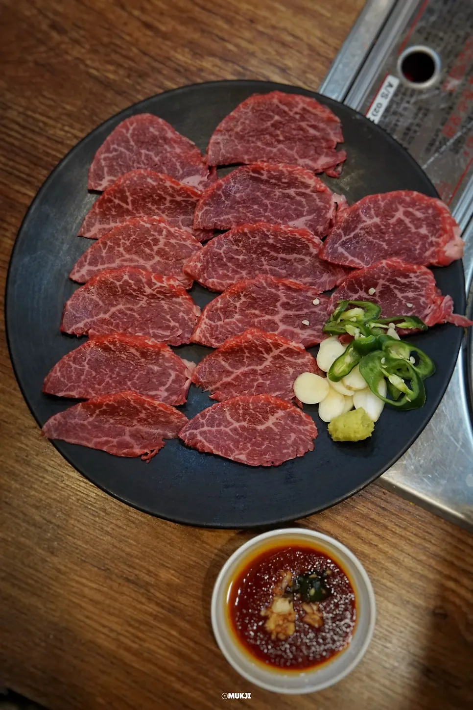 700g assorted raw beef platter from the 3-person set