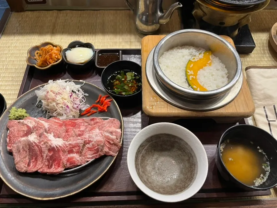 Full smoked yakiniku set