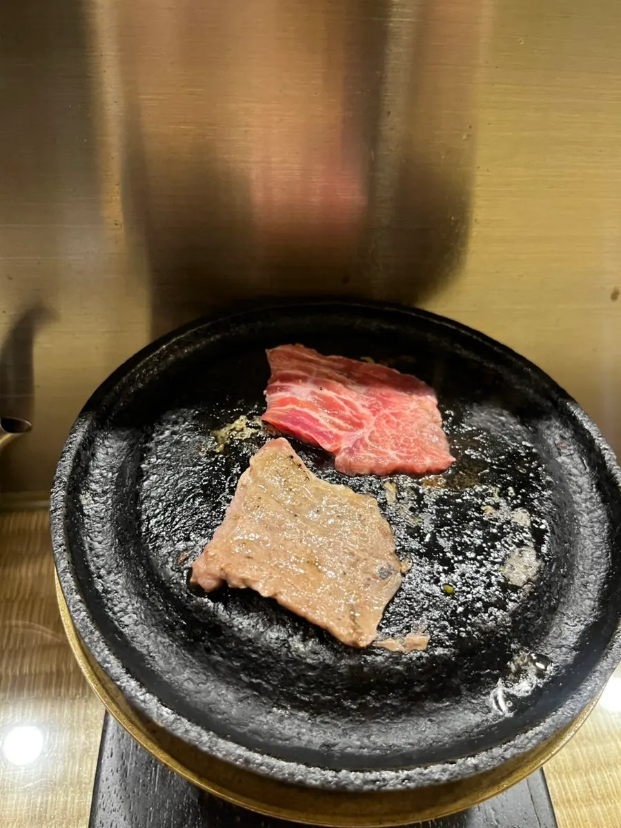 The last batch of yakiniku