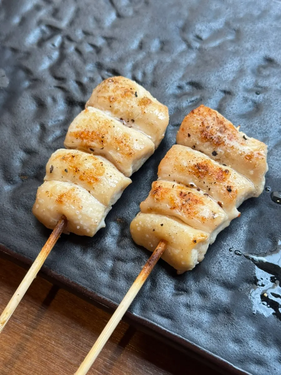 코스 첫 꼬치 닭안심