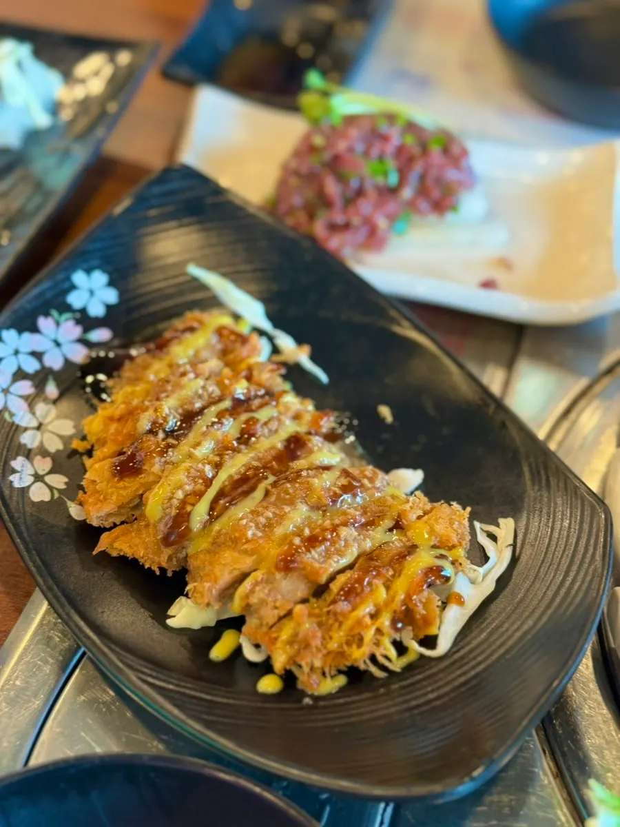 Marijoa's horse meat sushi