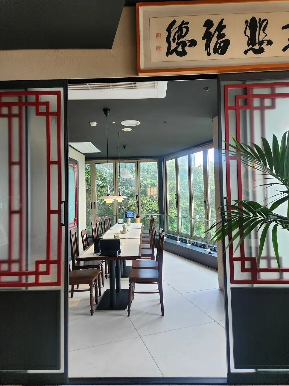 Interior of a spacious room for group guests