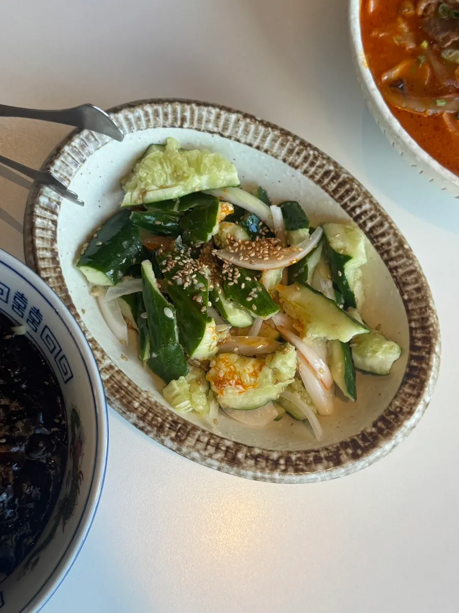 Beef brisket jjamppong with rich broth
