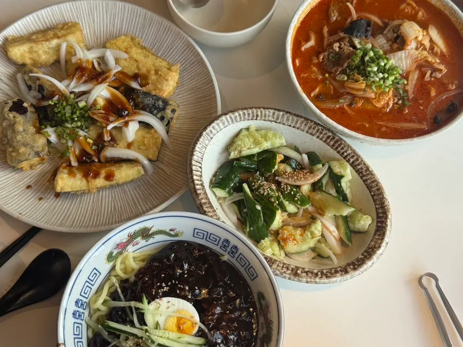 Chinese dishes shared by the family