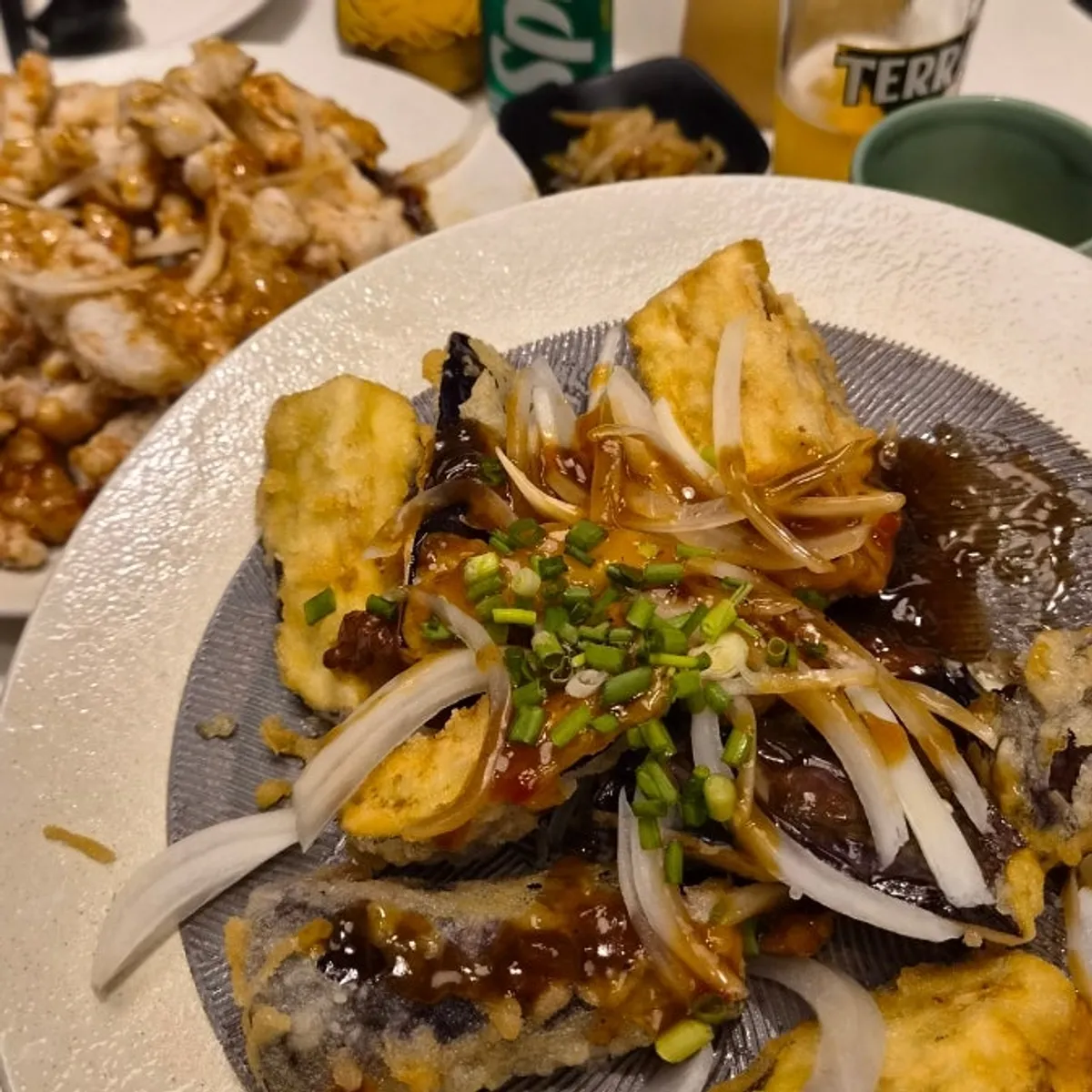 Eohyang gaji enjoyed together with beer