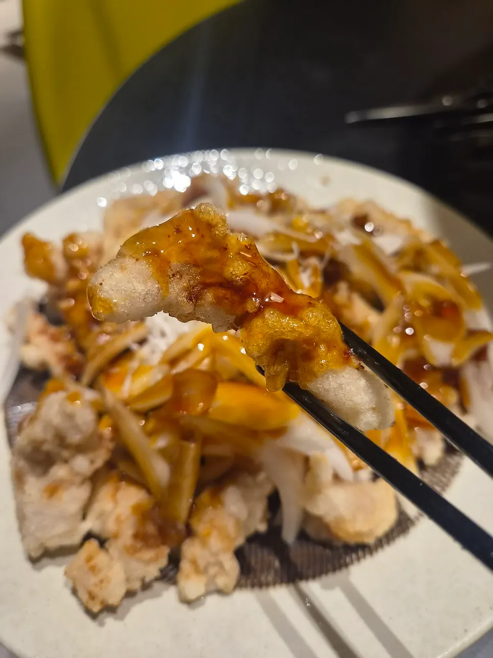 Soy-based black vinegar tangsuyuk sauce