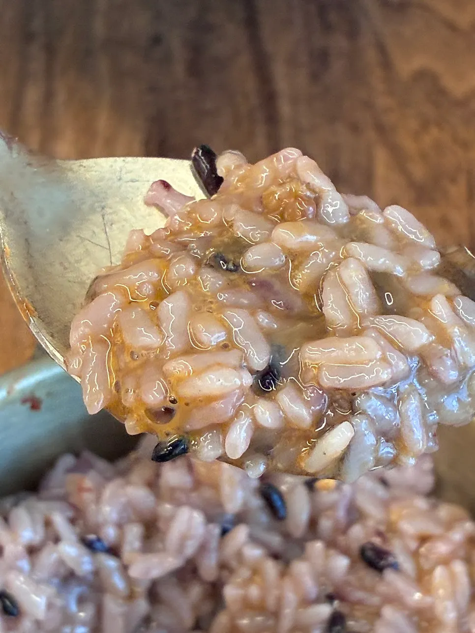 Rice mixed with hwangge crab innards