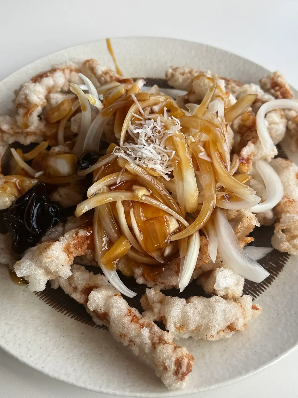 Black-vinegar pork loin tangsuyuk spread