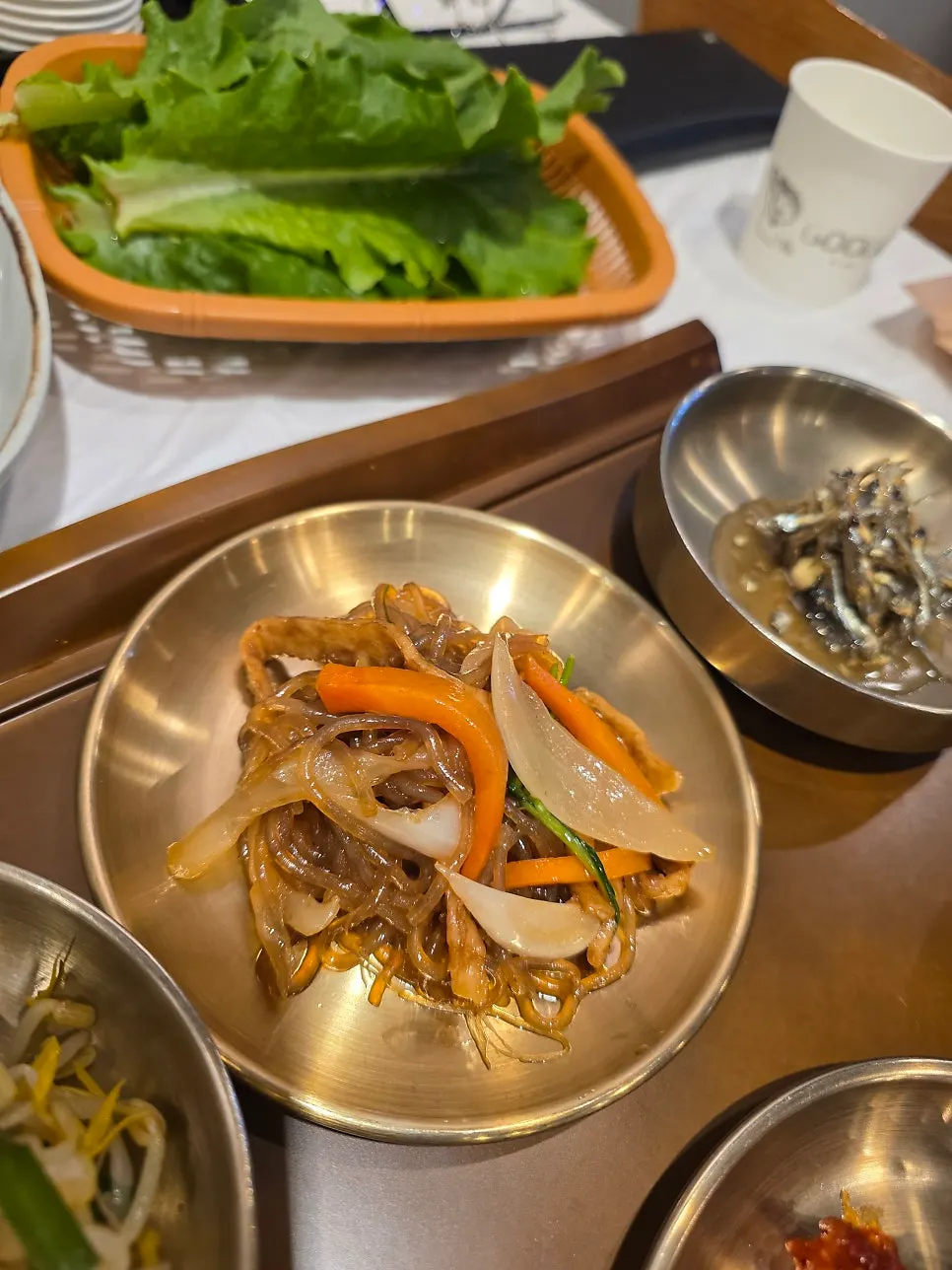 Korean side dishes at Yun Sikdang