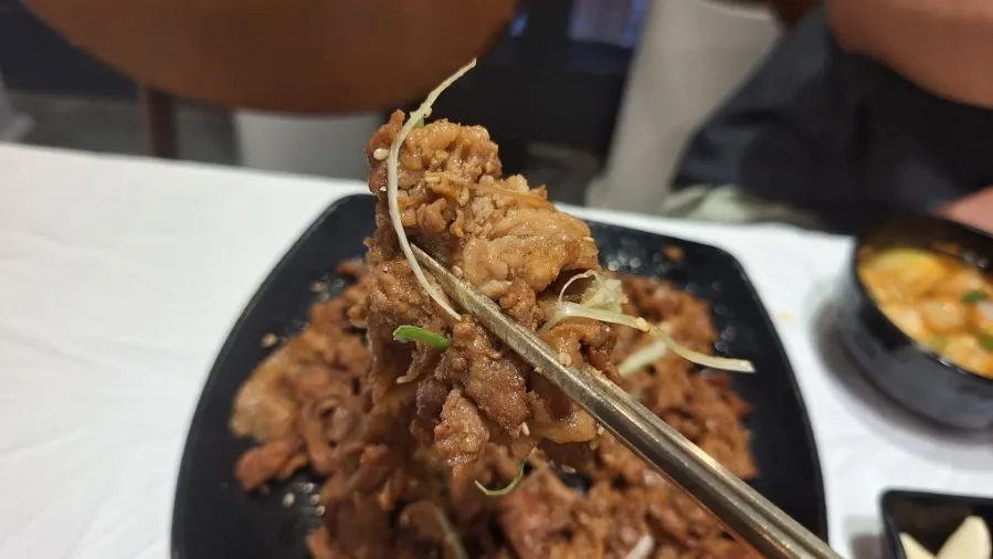 Newly added seasoned crab side dish