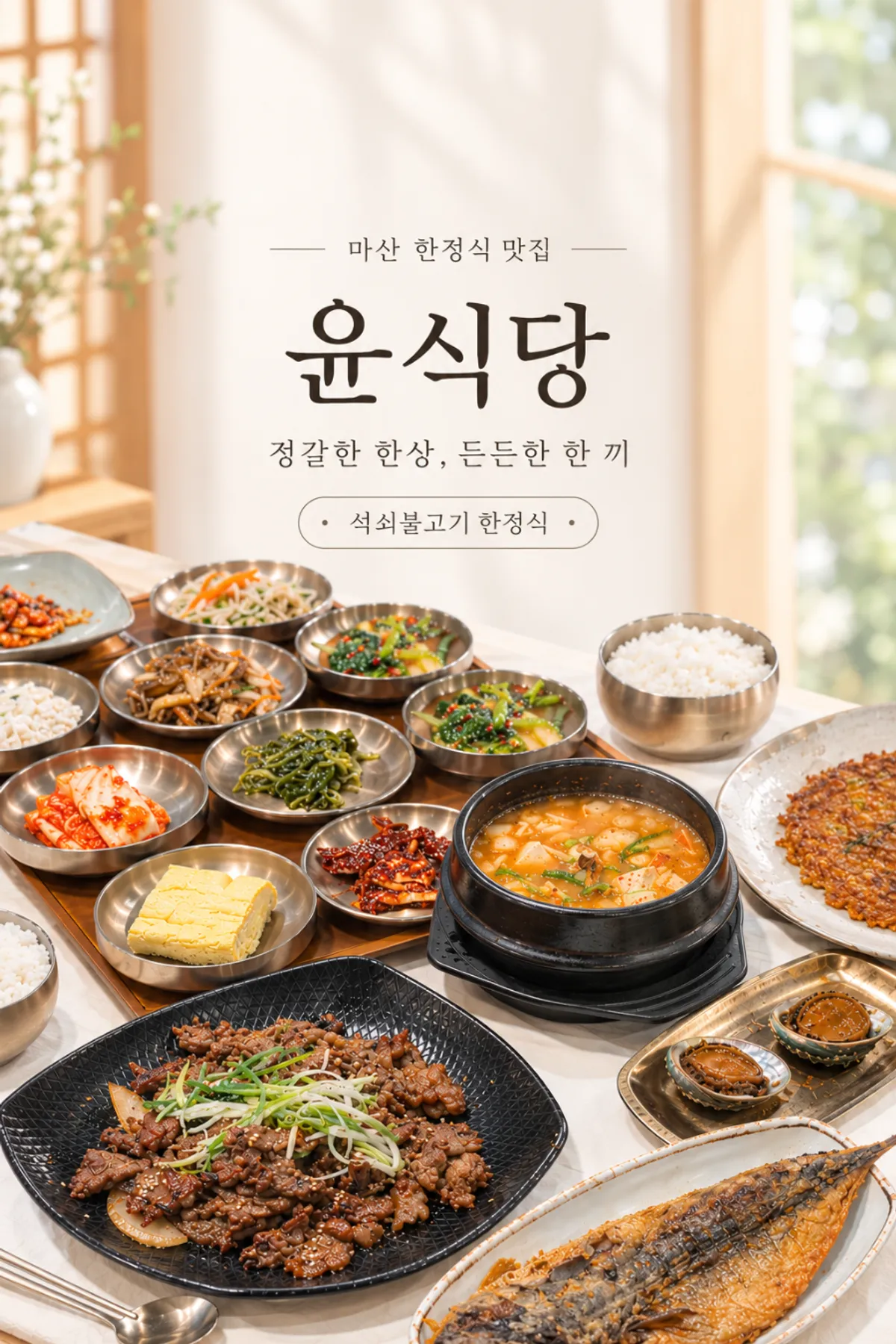 Representative photo of the grilled bulgogi set meal at Yun Sikdang, Masan