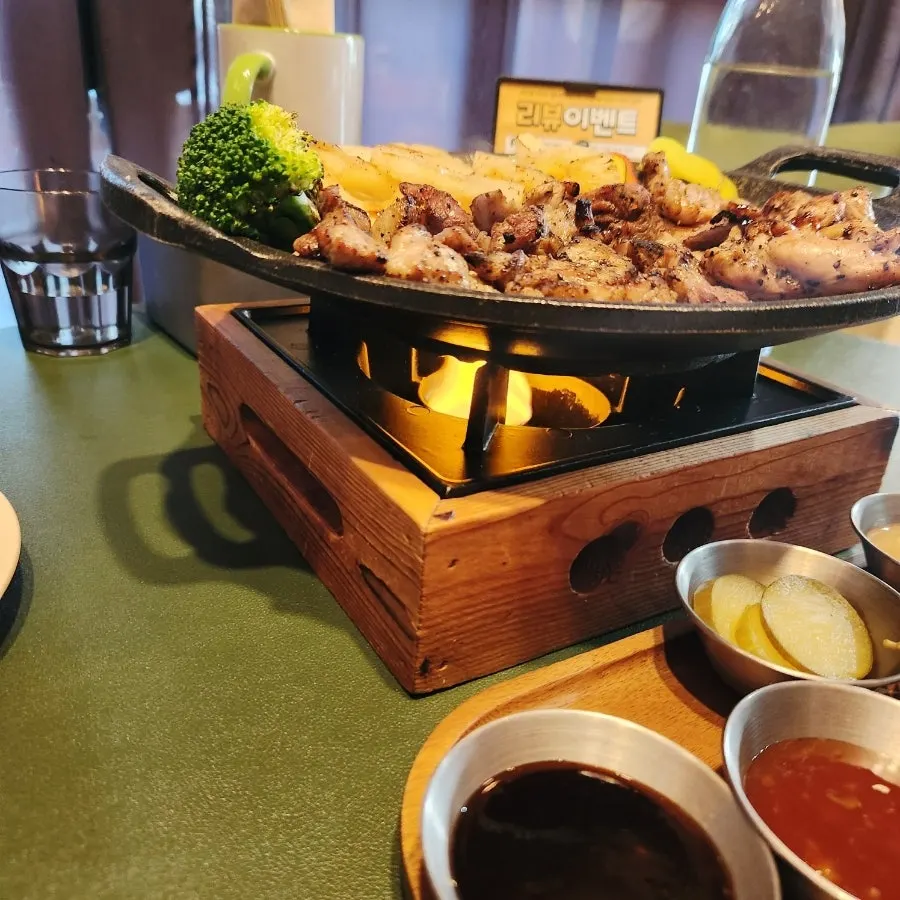샤슬릭 미니화로 촛불 서비스