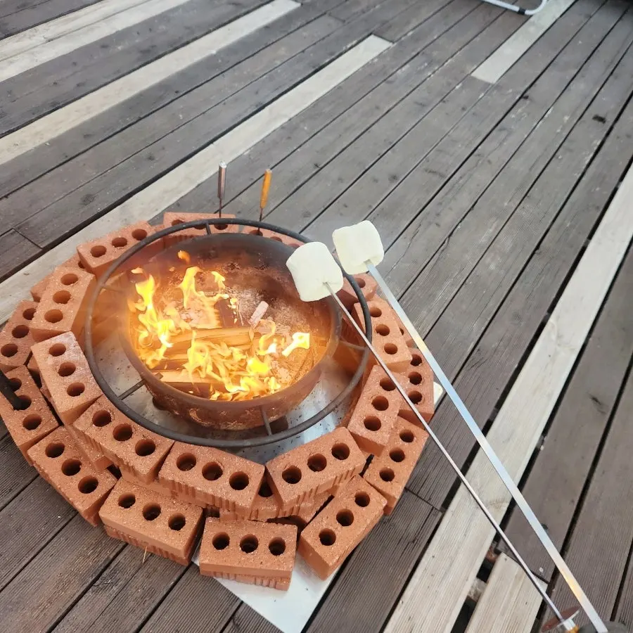 캠프파이어존 마시멜로 꼬치