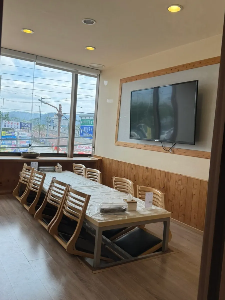 Interior with group rooms available