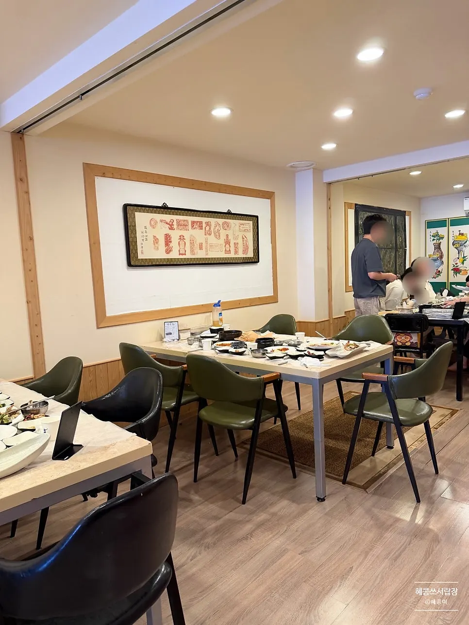 Self-service zone with snacks and desserts