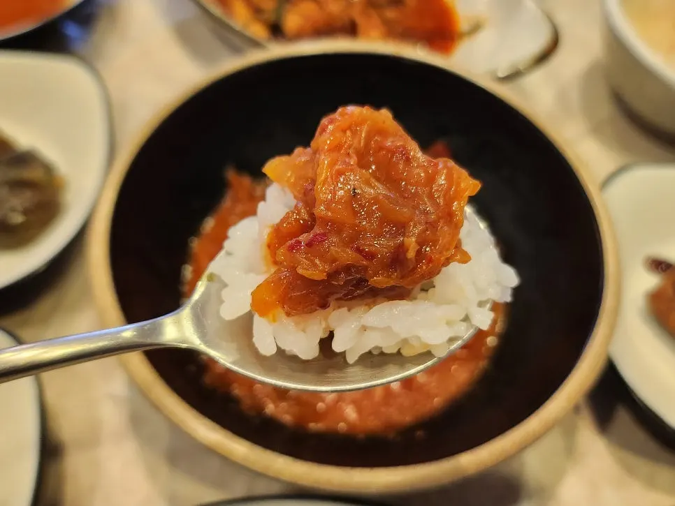 炖得软烂的泡菜炖菜一块
