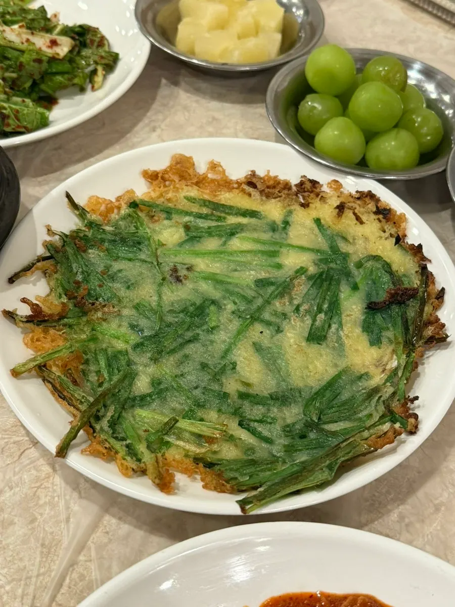 Main dishes in the Korean set meal