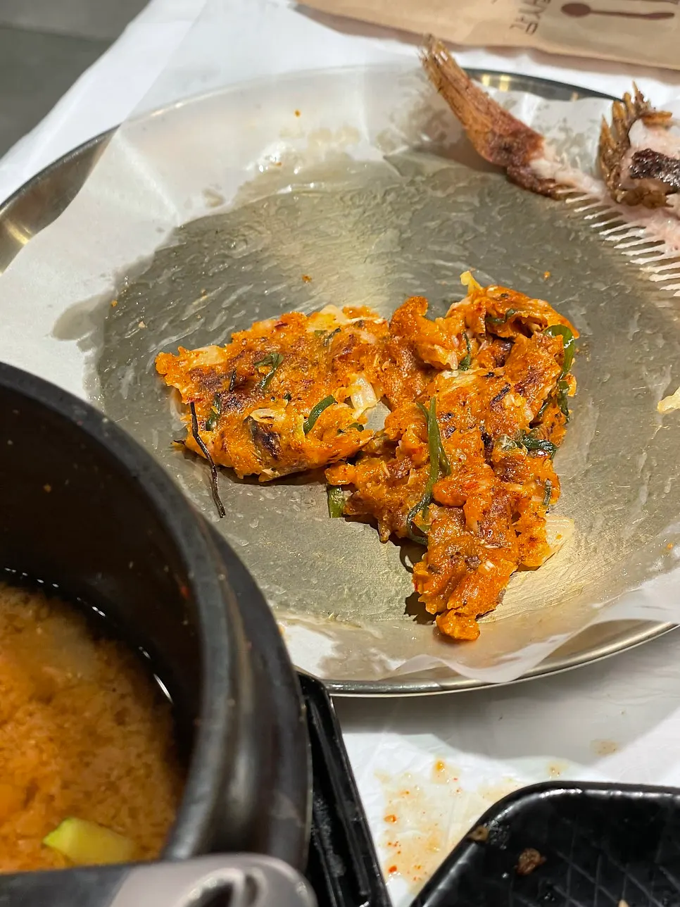 윤식당 김치전 문맥의 이미지