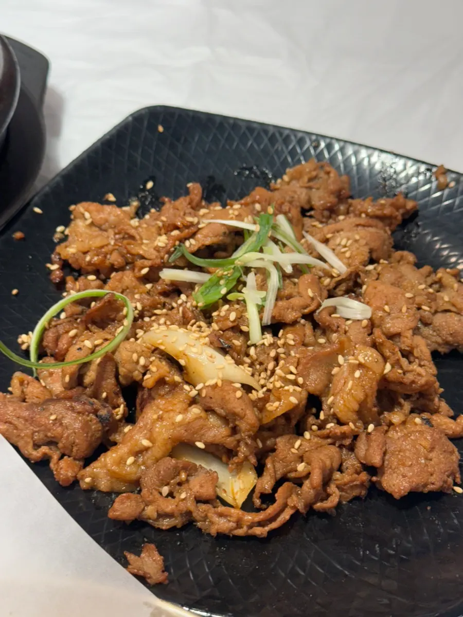 Extra order of spicy kimchi pancake