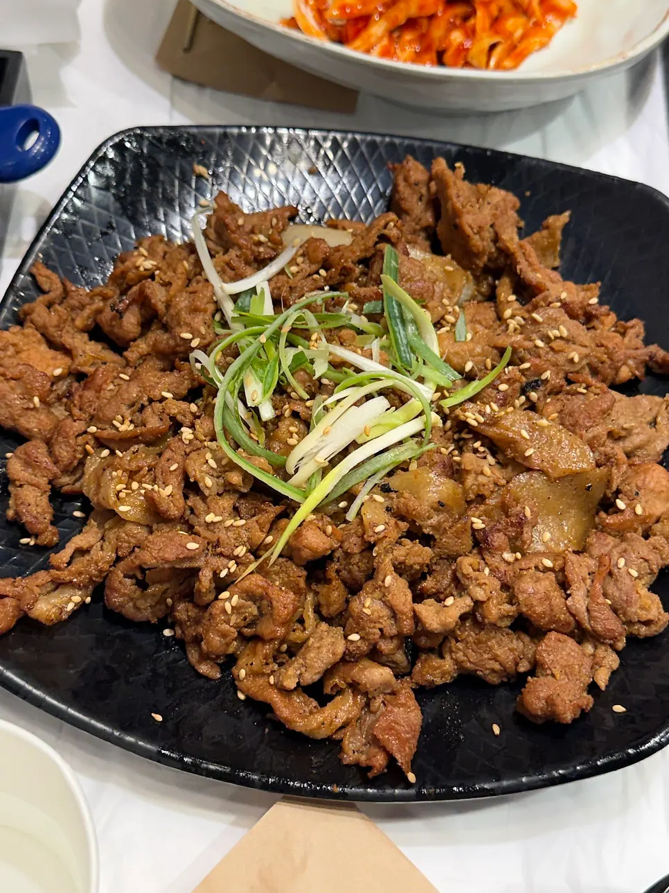 꽃게와 두부, 바지락 들어간 된장찌개