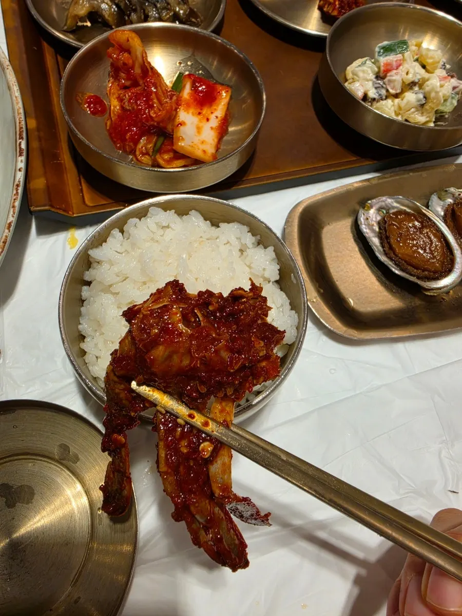 Grilled bulgogi wrapped in lettuce