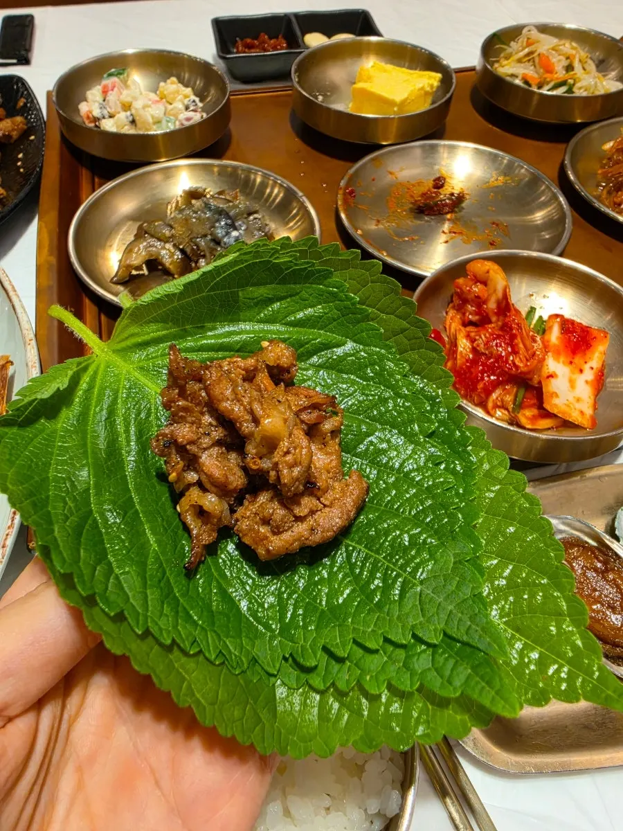 Refreshing young radish water kimchi