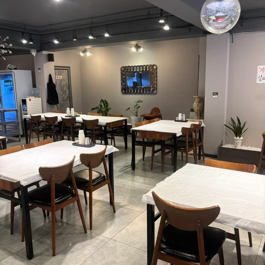 View of table seating at Yun Sikdang