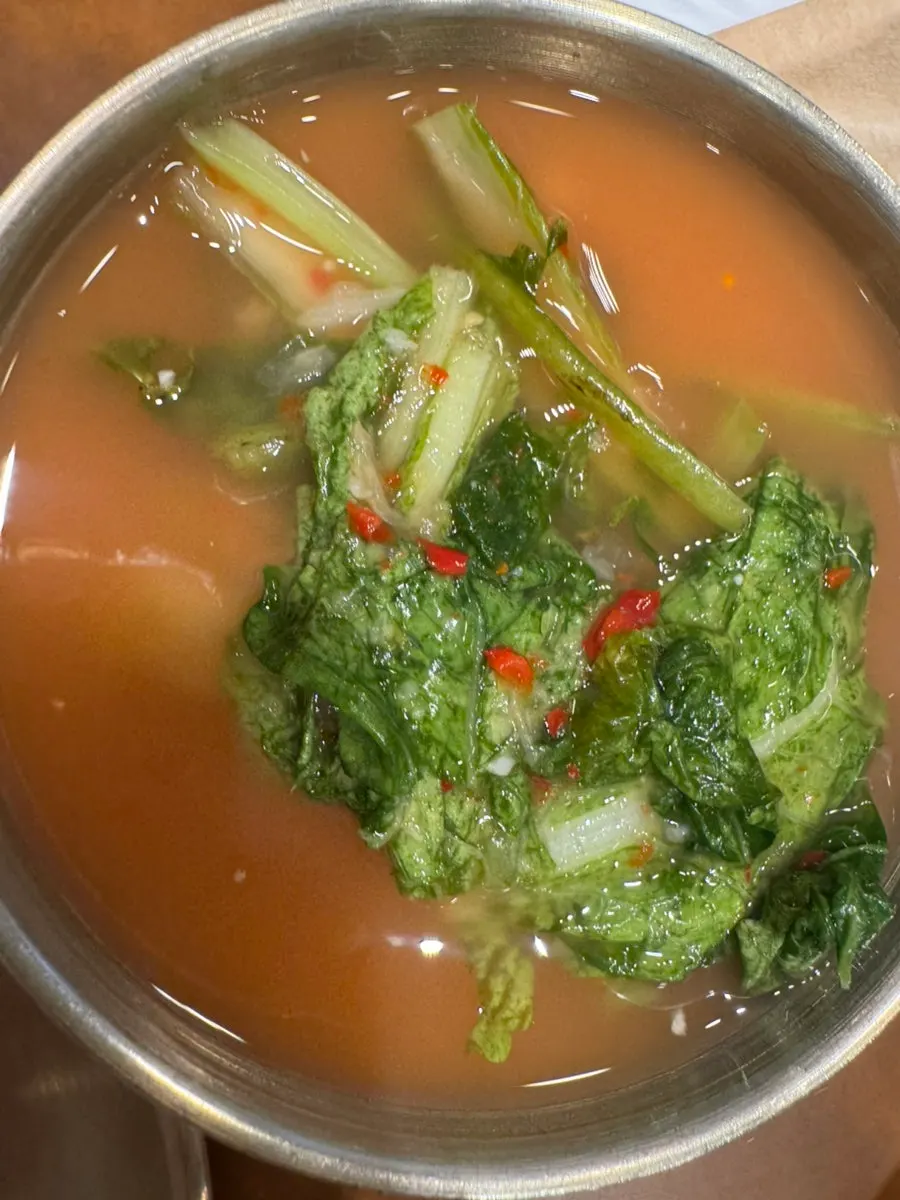 A plate of seasoned crab at Yun Sikdang