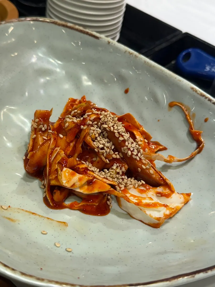 윤식당 오징어 초무침