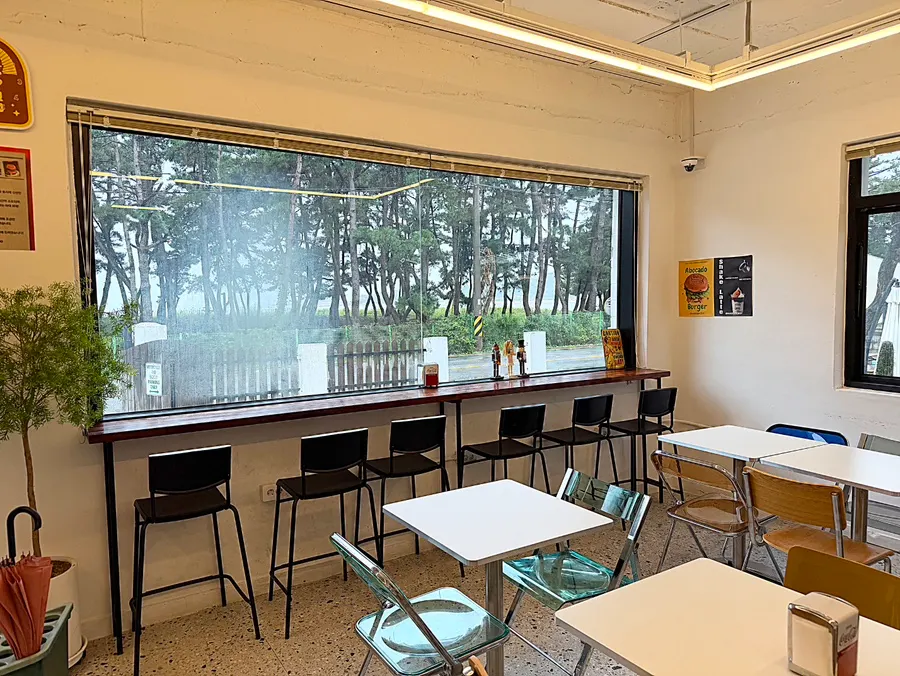Interior seating at Masian 300