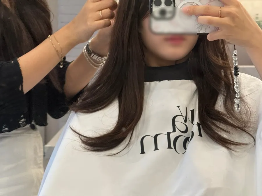 앞머리와 얼굴 주변 라인 상담