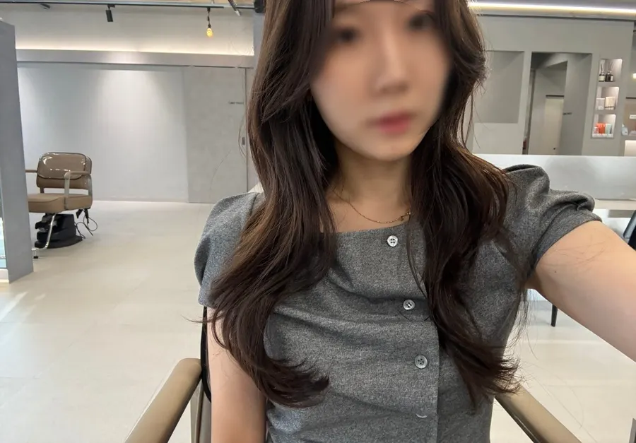 자연스러운 층의 레이어드컷