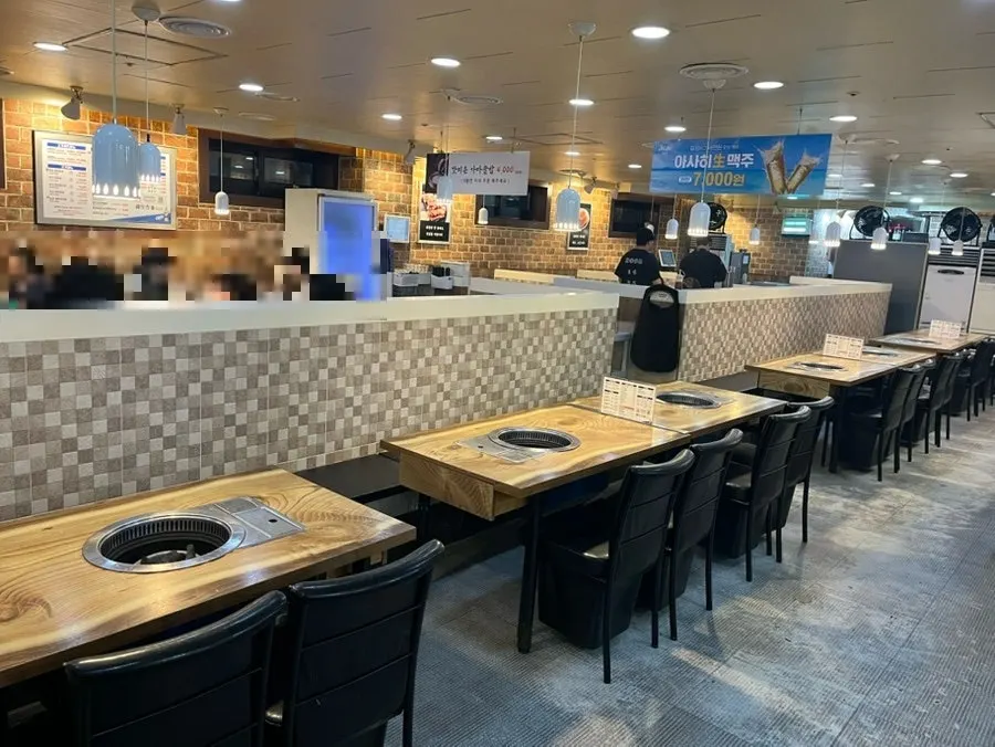 맛찬들왕소금구이 모란점 매장 안내