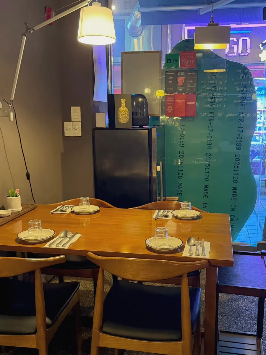 Group table at Matgim
