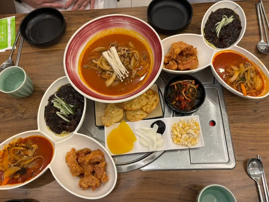 메이웨이 1인정식 한 상